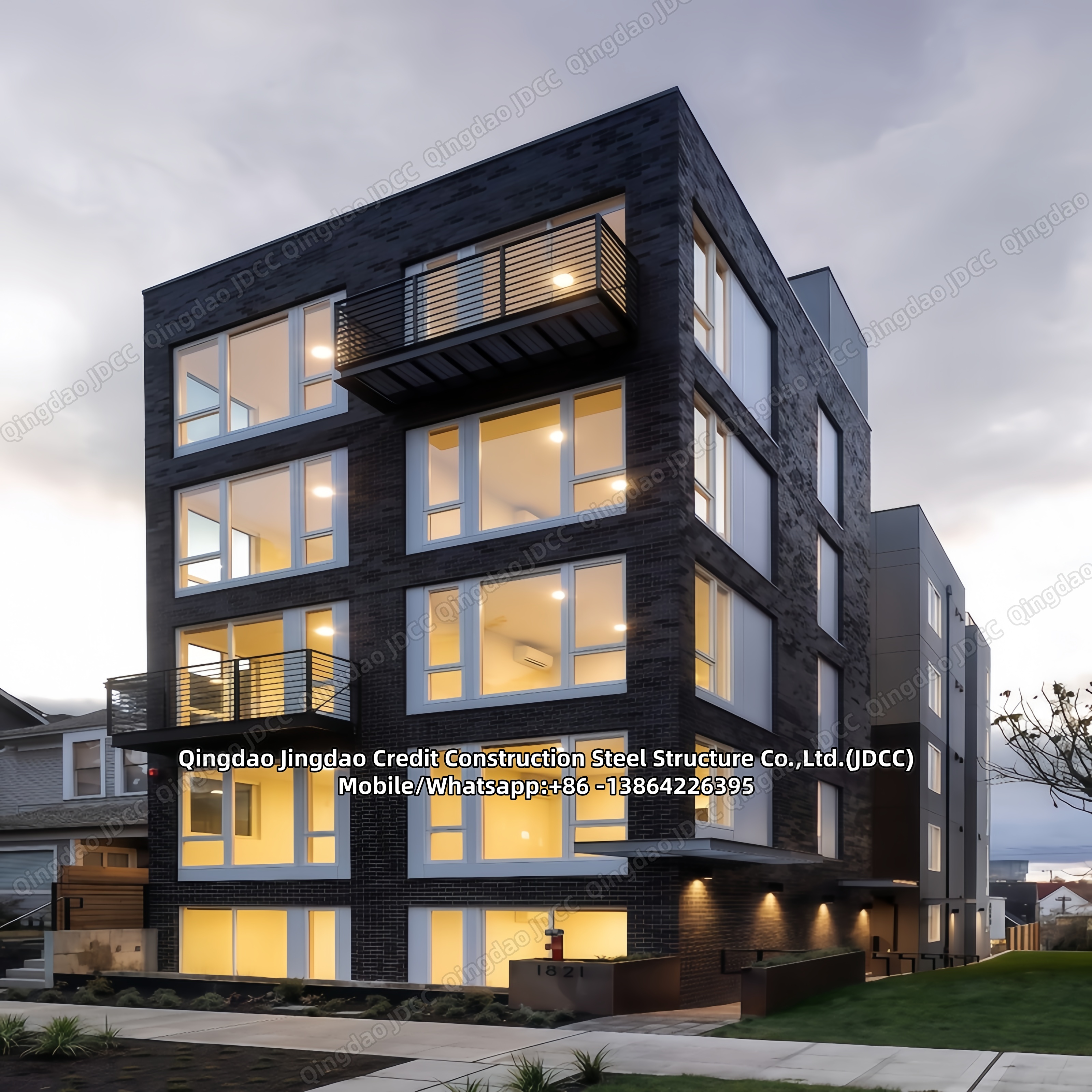 Two Floors Steel Building - Products