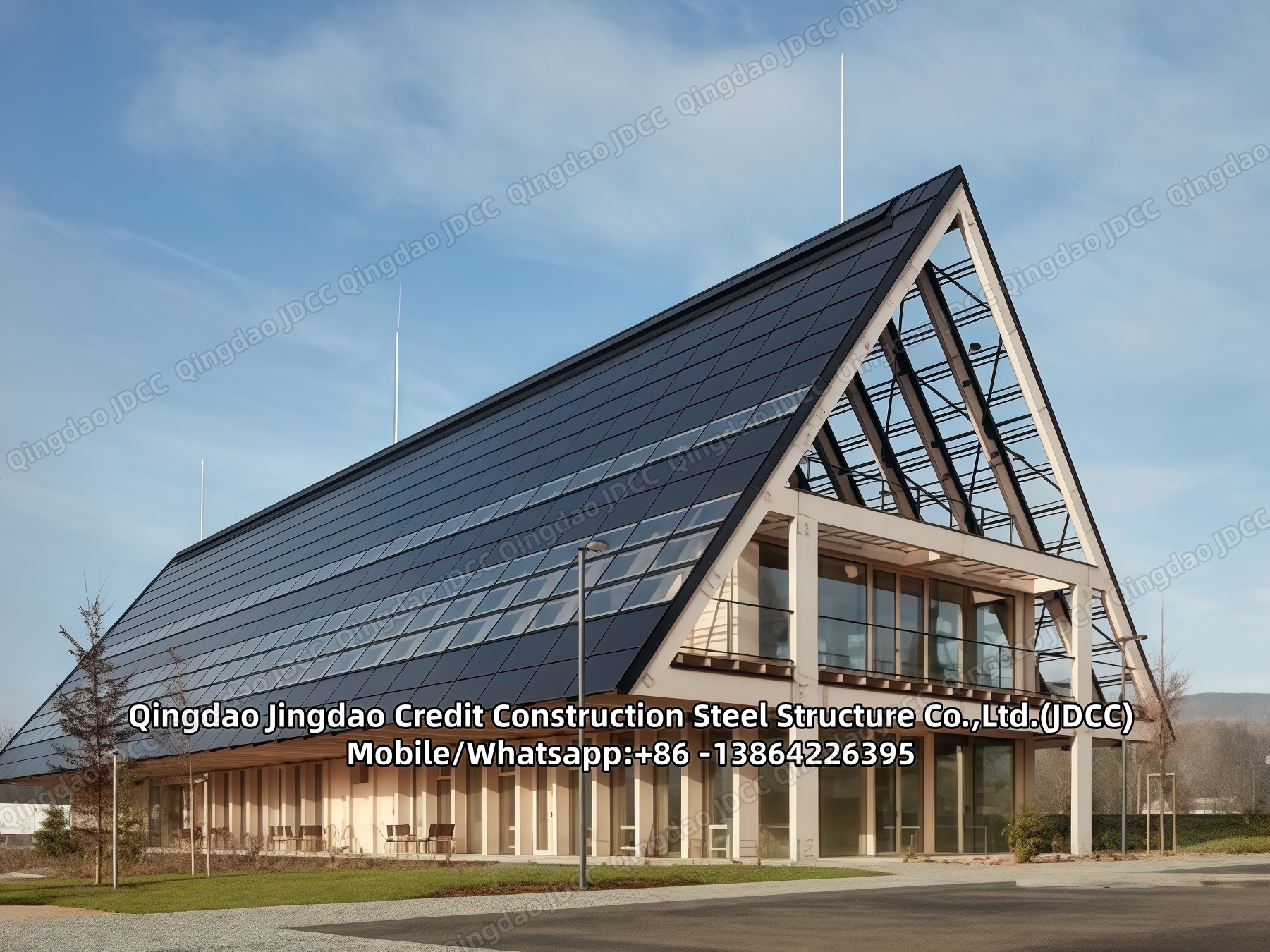 Solar Powered Steel Building - Products
