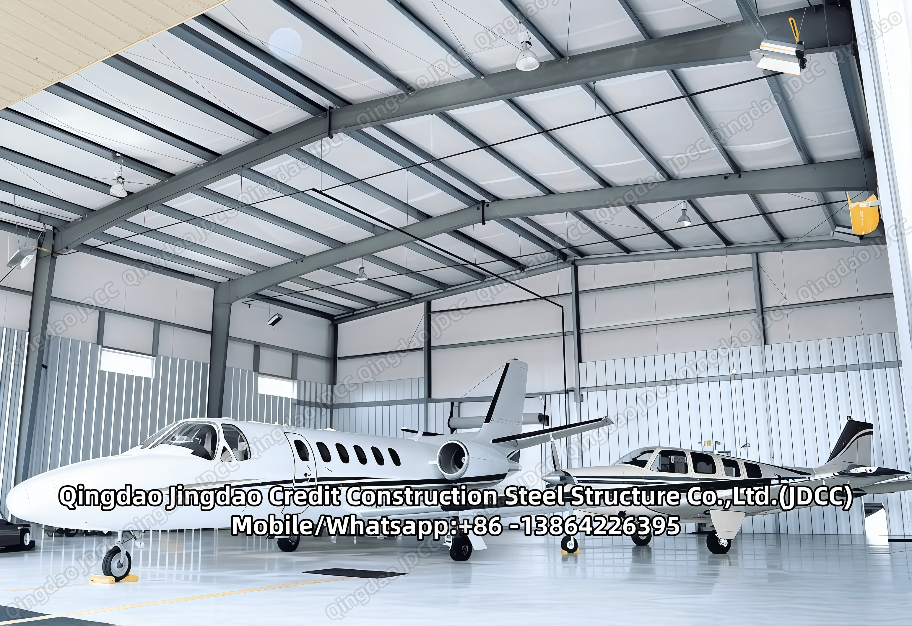 Steel Structure Hangar Video - JDCC