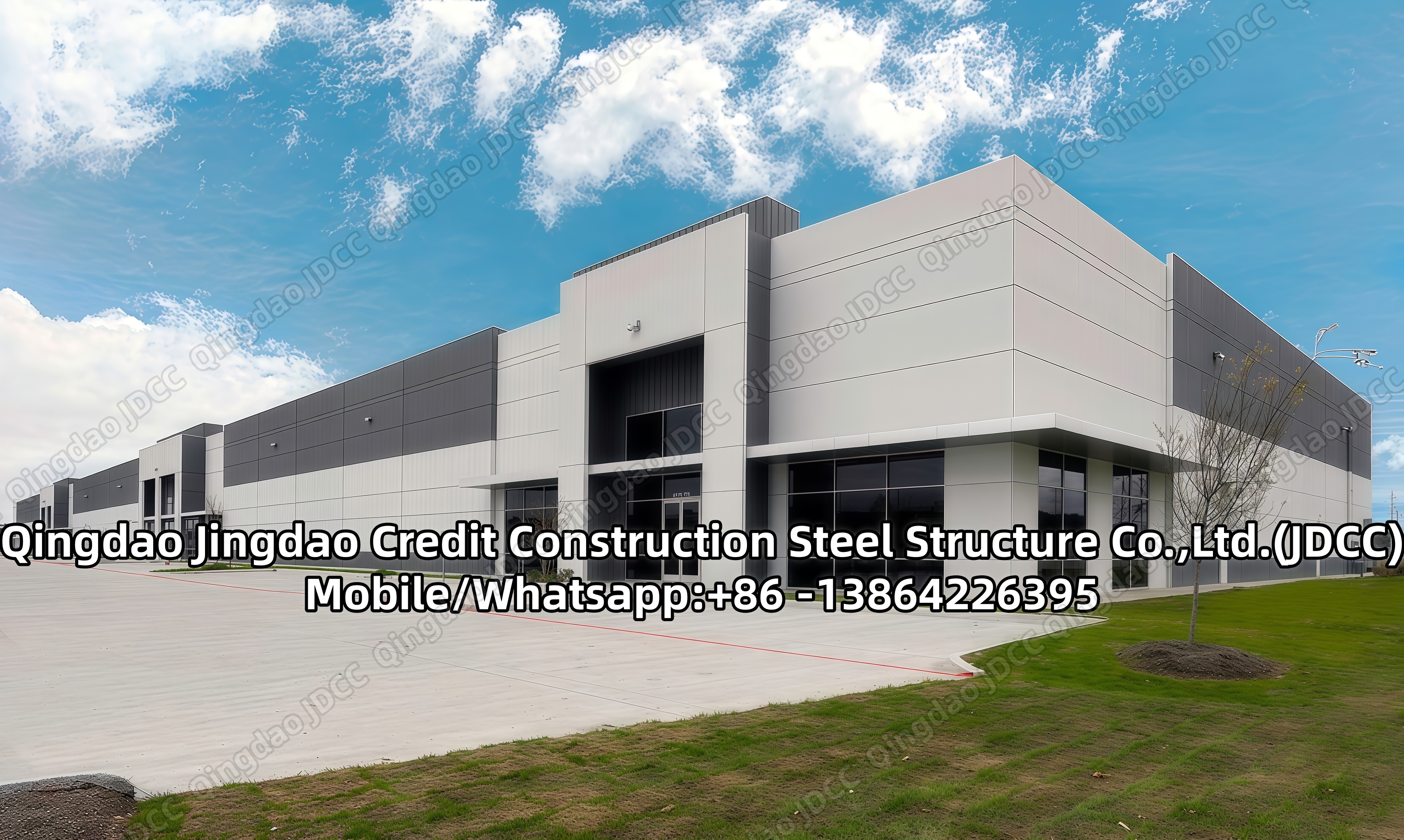 Modern Prefab Steel Building Video - JDCC