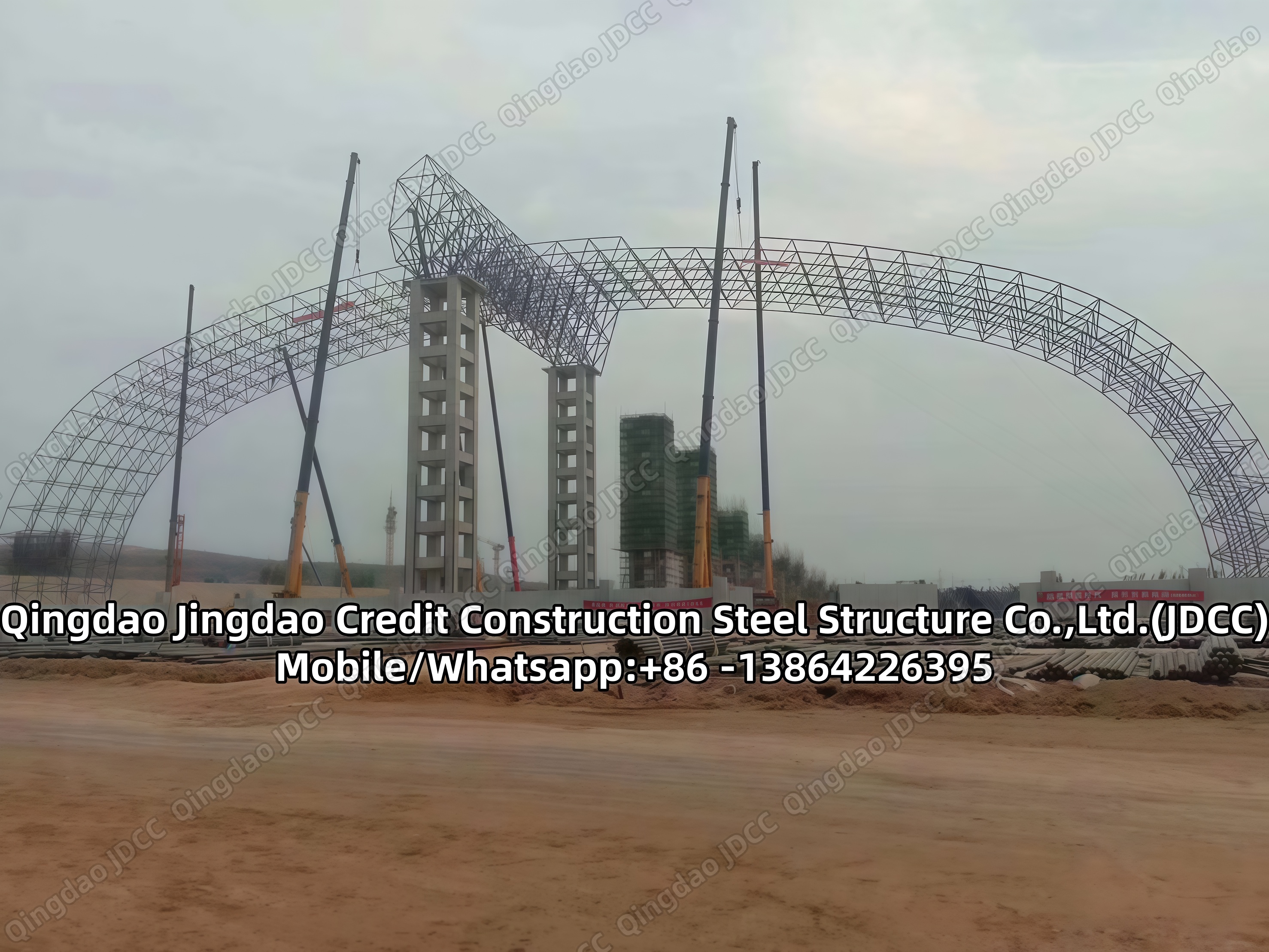 Steel Metal Pipe Truss Video - JDCC