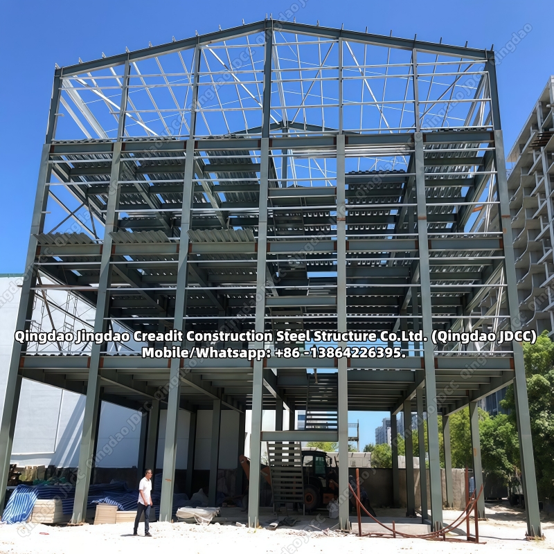 JDCC Delivers Multi-Storey Prefabricated Steel Building in the USA - News