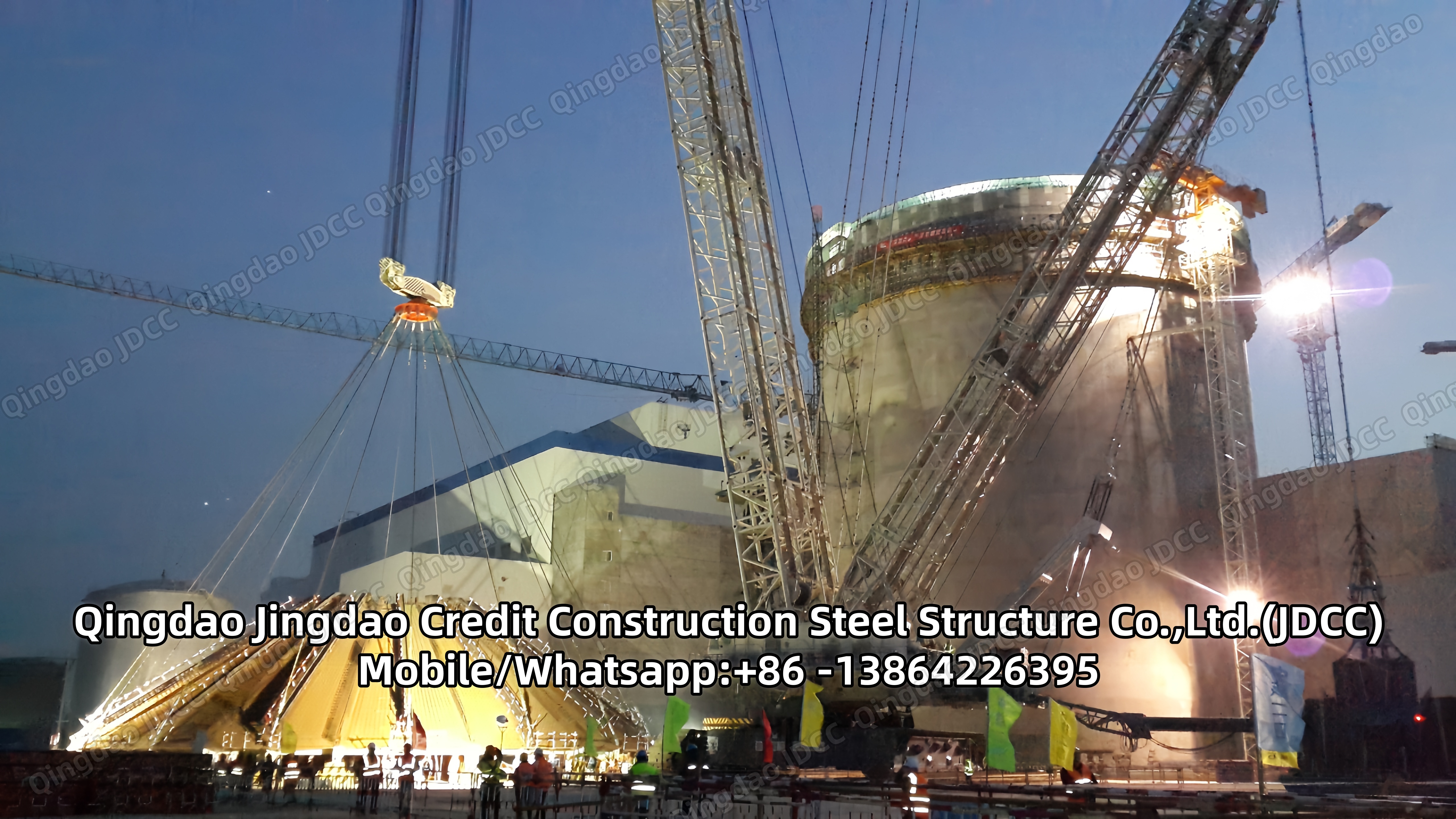 Steel Structure Power Plant Video - JDCC