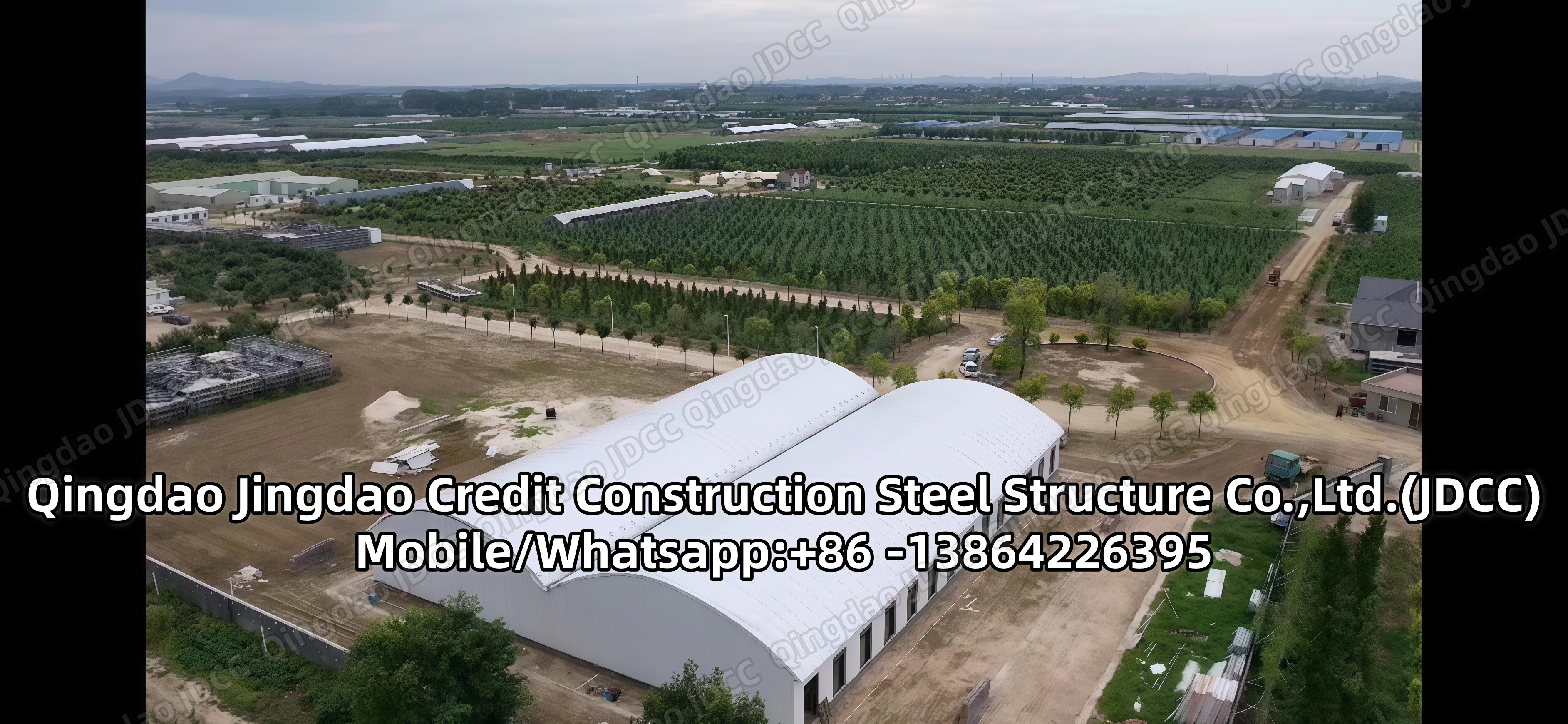 Steel Arch Roof Warehouse Video - JDCC