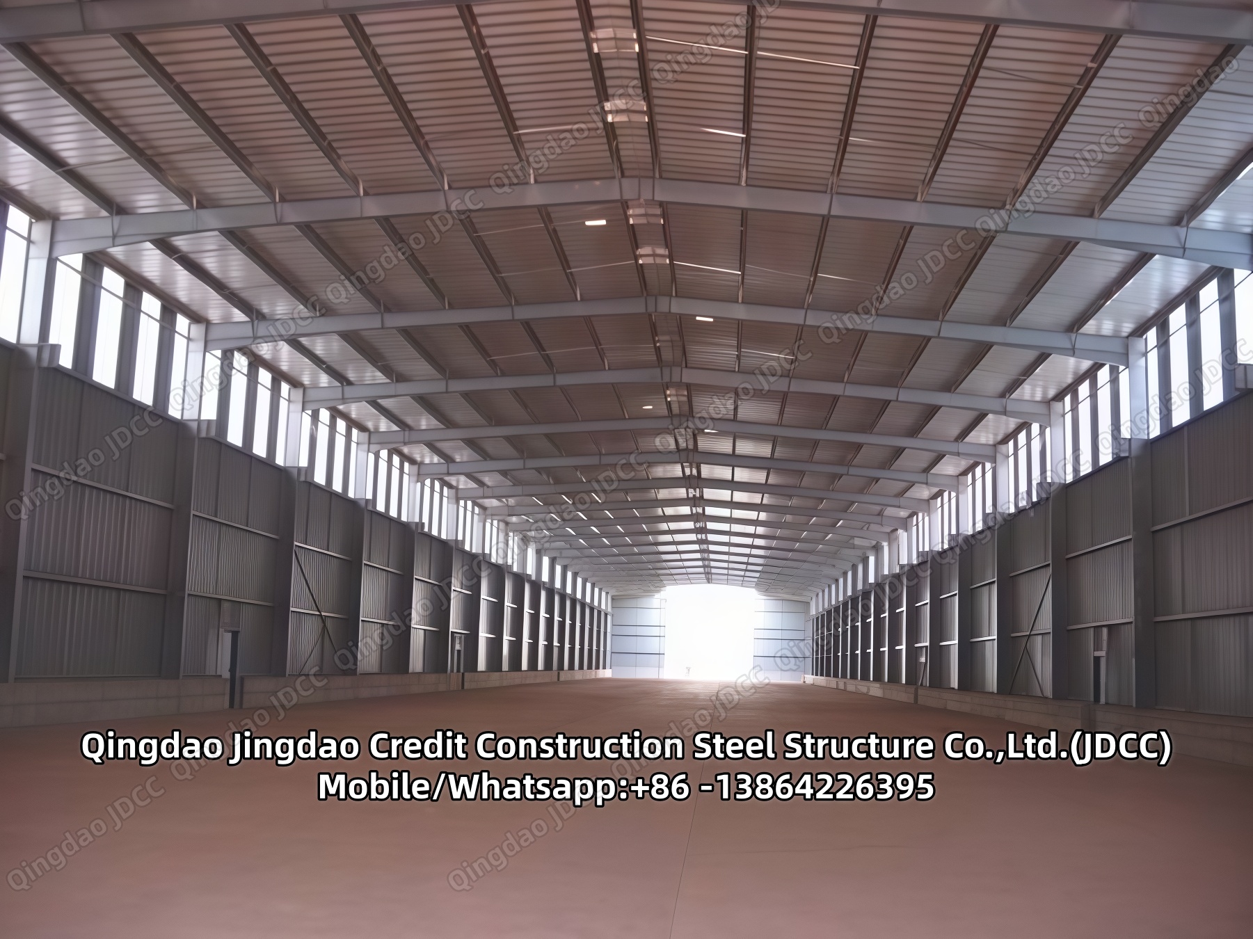 Galvanized Steel Frame Warehouse Video - JDCC