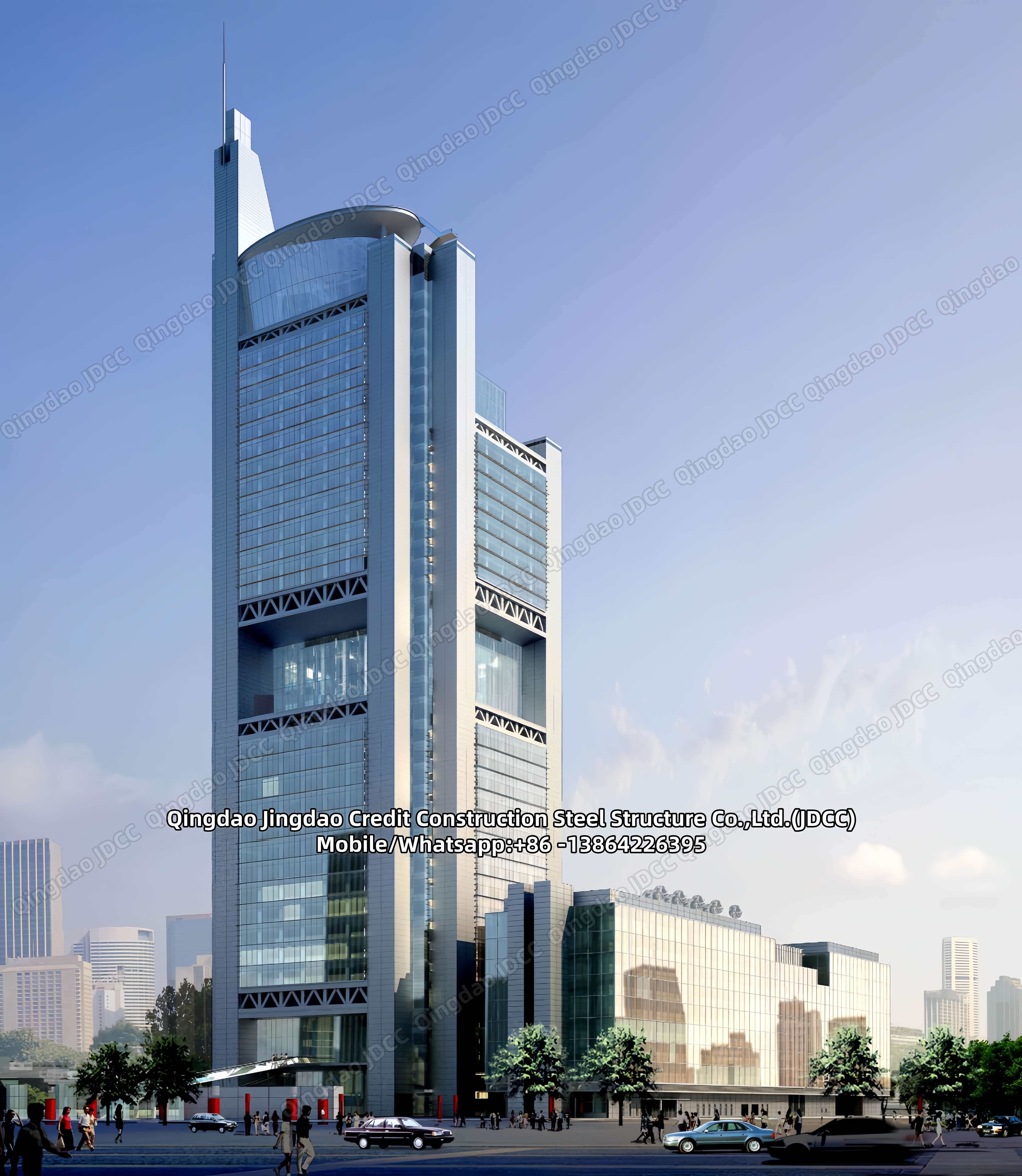Glass Facade High Rise Building - Products