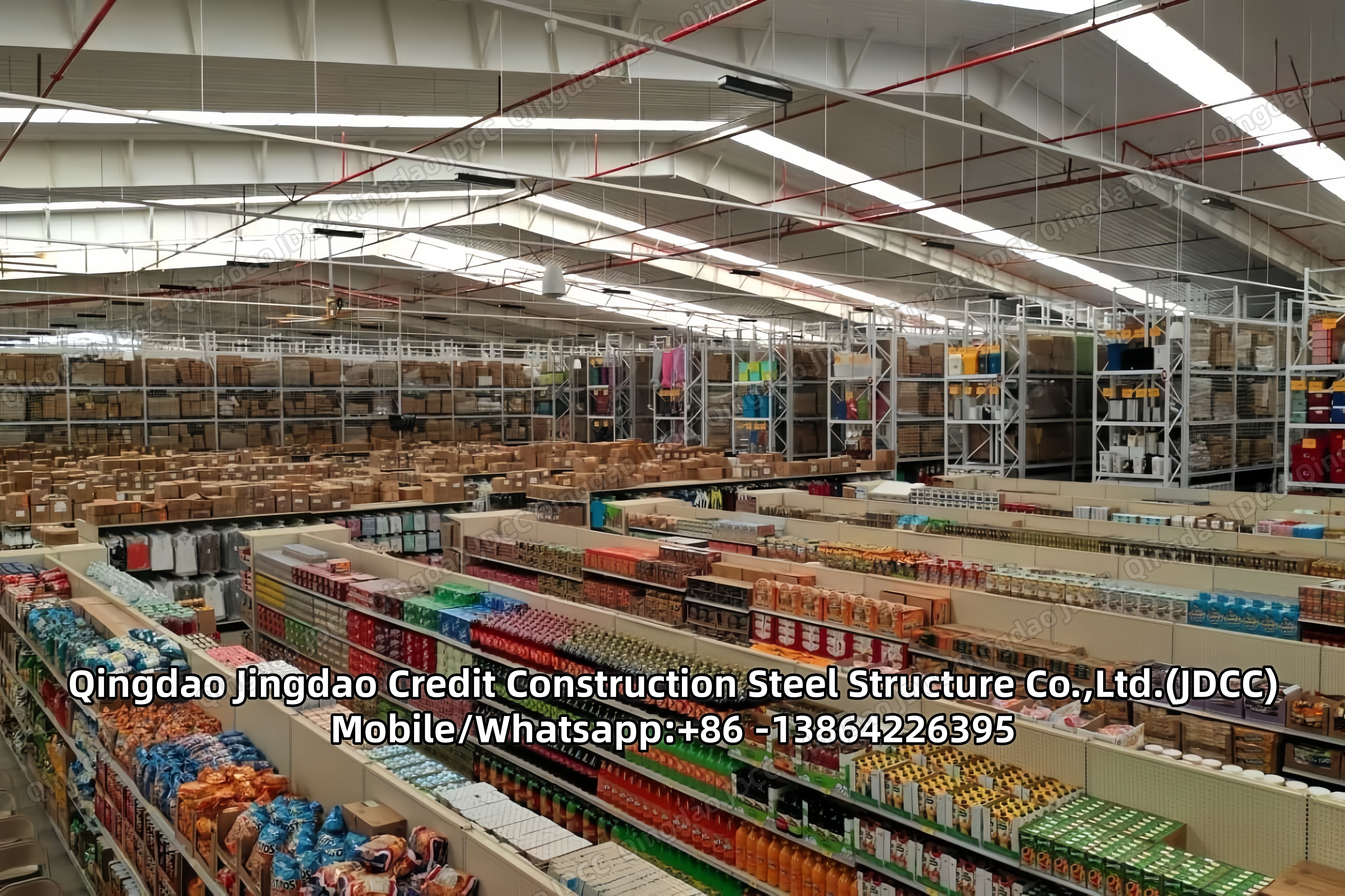 Steel Metal Supermarket Building - Products