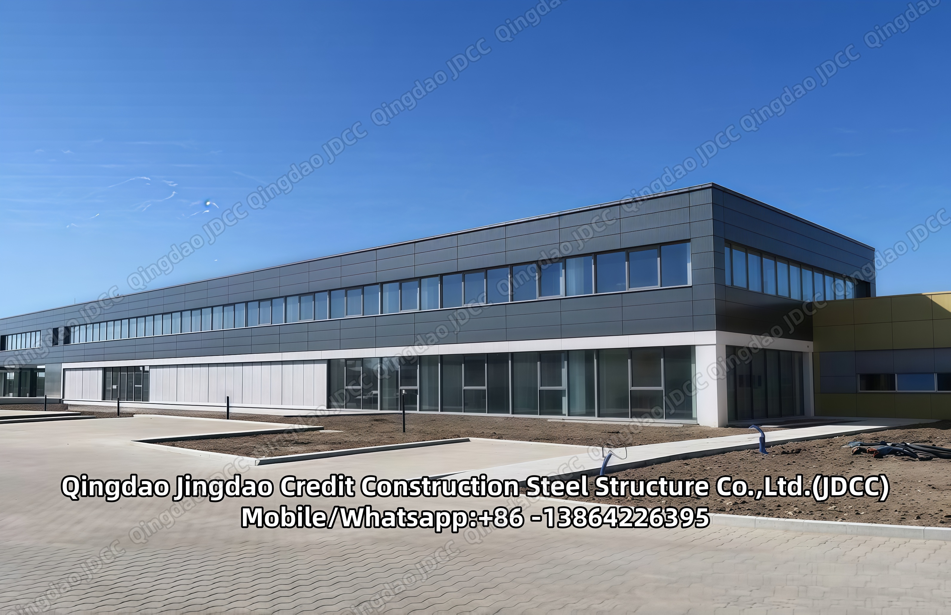 CE ISO9001 Certification Steel Building - Products